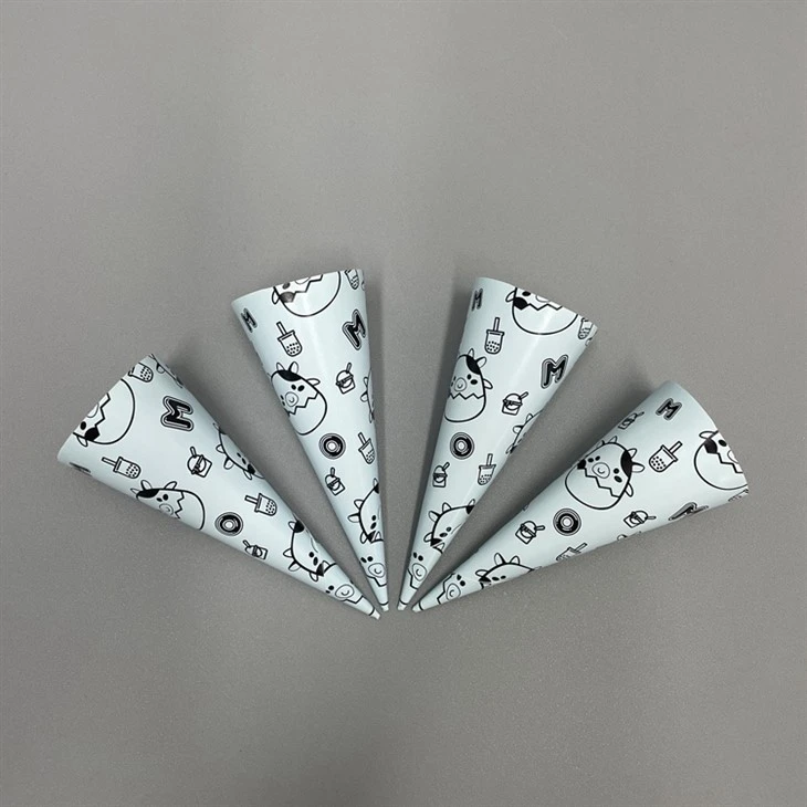 custom ice cream cone sleeves